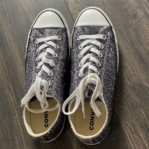 Glitter Converse size 10